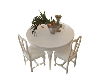 SOGNI D'AMORE - Extending round wooden table by Barnini Oseo - view 2
